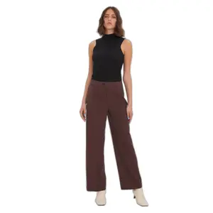 Pantalones de pierna ancha para mujer Vero Moda Sasie Hr image-1