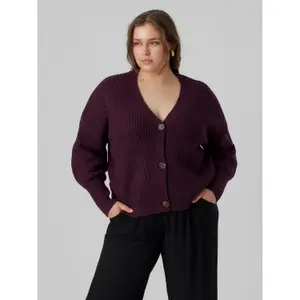 Strickjacke mit V-Ausschnitt, Damen Vero Moda Lea image-1