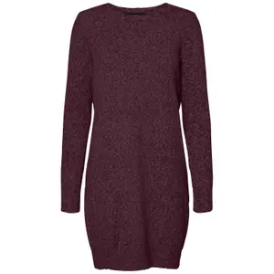 Vestido camisero de manga larga y cuello redondo para mujer Vero Moda Doffy image-0