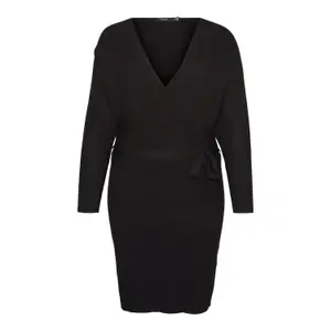 Robe manches longues col v femme Vero Moda Curve Hollyrem image-0