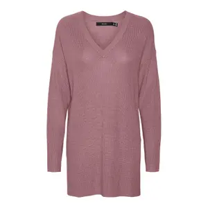 Longpullover mit V-Ausschnitt Frau Vero Moda Newlex Sun image-0