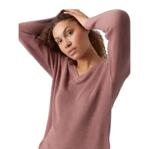 Longpullover mit V-Ausschnitt Frau Vero Moda Newlex Sun image-4