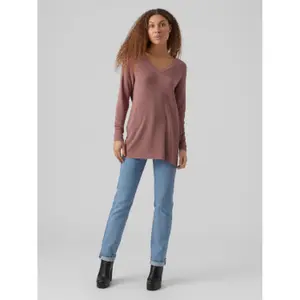 Longpullover mit V-Ausschnitt Frau Vero Moda Newlex Sun image-2