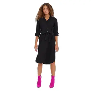 Robe chemise mi-mollet femme Vero Moda Bell Wvn image-2