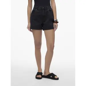 Hoch geschnittene weit geschnittene Jeansshorts für Damen Vero Moda Zuri Mix image-1