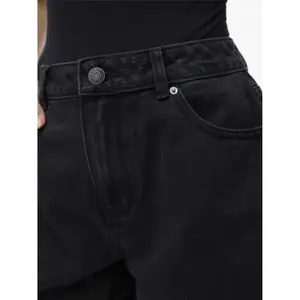 Hoch geschnittene weit geschnittene Jeansshorts für Damen Vero Moda Zuri Mix image-5