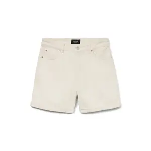 Hoch geschnittene weit geschnittene Jeansshorts für Damen Vero Moda Zuri Mix image-0