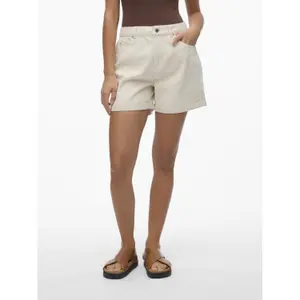 Hoch geschnittene weit geschnittene Jeansshorts für Damen Vero Moda Zuri Mix image-1