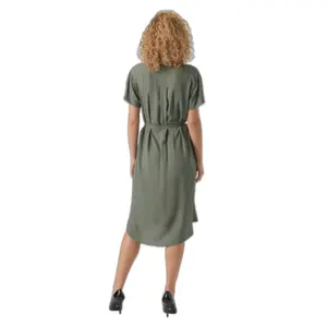 Wadenlanges Hemdkleid Frau Vero Moda Bumpy image-2