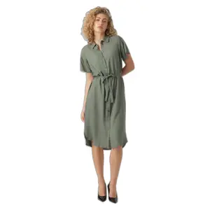 Wadenlanges Hemdkleid Frau Vero Moda Bumpy image-1