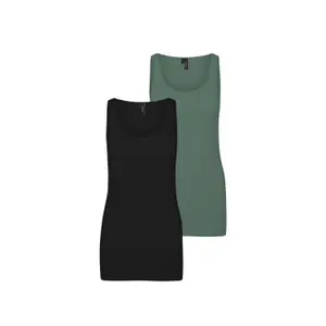 Női hosszú ujjatlan felsők 2 darabos szett Vero Moda Maxi My Soft image-0
