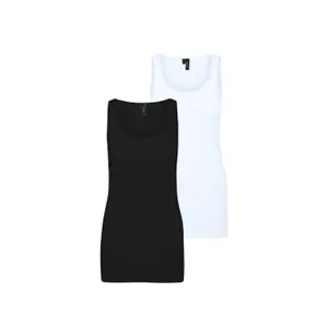 Női hosszú ujjatlan felsők 2 darabos szett Vero Moda Maxi My Soft image-0