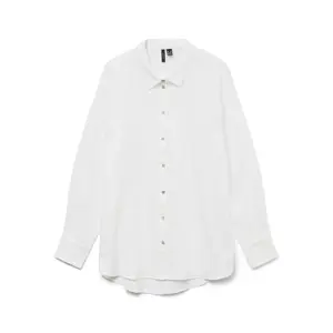 Camicia ampia in lino donna Vero Moda Natali Nia image-0