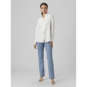 Camicia ampia in lino donna Vero Moda Natali Nia image-2