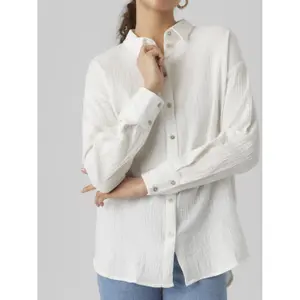 Camicia ampia in lino donna Vero Moda Natali Nia image-3
