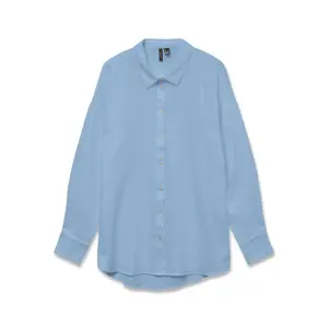Weite Damen-Leinenbluse Vero Moda Natali Nia image-0