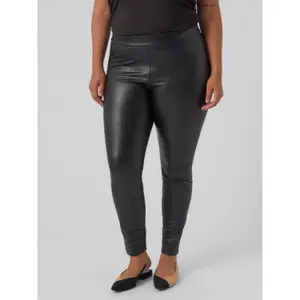 Leggings de couro para mulher Vero Moda Cgaya image-1