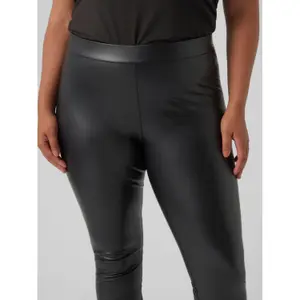 Leggings de couro para mulher Vero Moda Cgaya image-4