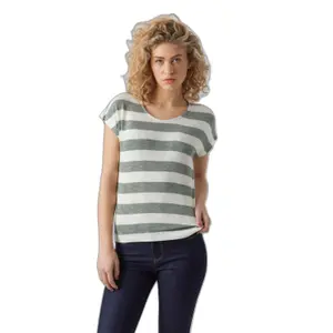 T-Shirt, weit, gestreift, Frau Vero Moda image-1