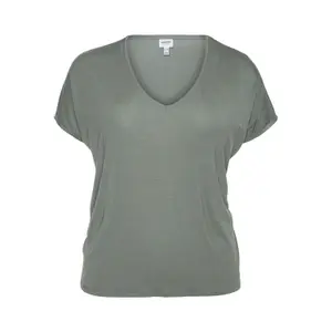 T-shirt med v-hals til kvinder Vero Moda Maya image-0