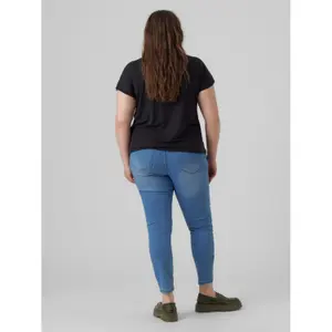 T-shirt med v-hals til kvinder Vero Moda Maya image-2