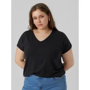 T-shirt med v-hals til kvinder Vero Moda Maya image-4