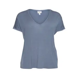 T-shirt med v-hals til kvinder Vero Moda Maya image-0