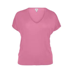 Camiseta de mujer con cuello de pico Vero Moda Aya image-0