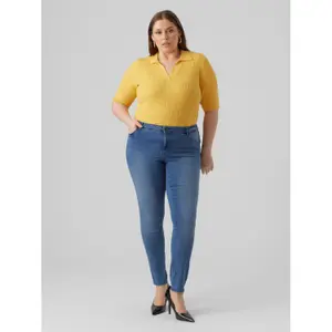 Jeans schmal geschnittene Damenbekleidung Vero Moda Fanya image-3