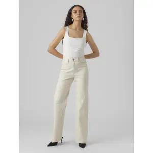 Hochtaillierte weite Jeans für Damen Vero Moda Tessa image-2