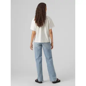 T-Shirt mit Rundhalsausschnitt, Damen Vero Moda Gigi image-3