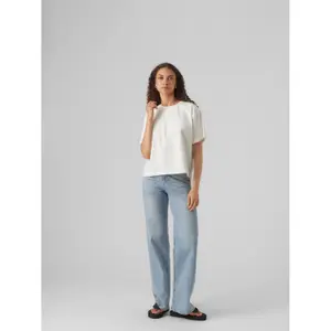T-Shirt mit Rundhalsausschnitt, Damen Vero Moda Gigi image-2