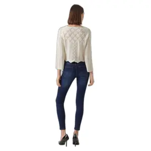 Jersey de mujer con cuello barco 3/4 Vero Moda Ginger image-3