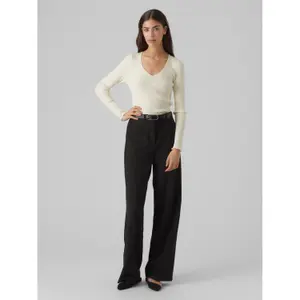 Pullover mit V-Ausschnitt Damen Vero Moda Evie image-1
