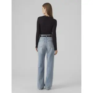 Blusa de cuello alto para mujer Vero Moda Rosa image-3