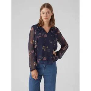 Blusa de manga comprida feminina Vero Moda Milla image-1