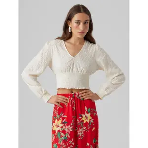 Trøje med v-hals til kvinder Vero Moda Malou image-2