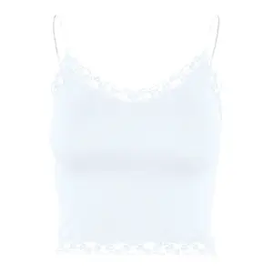 Tank top med blonder til kvinder Vero Moda Tippi image-0