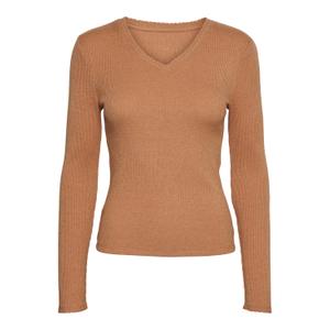 10302329-4401027-girls-v-neck-sweater-vero-moda-henna-sunburn