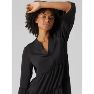 Kleid Hemdbluse kurz Frau Vero Moda Katrine image-4