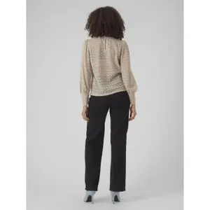 Spitzenbluse mit Stehkragen Frau Vero Moda Becca image-3