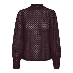 Spitzenbluse mit Stehkragen Frau Vero Moda Becca image-0