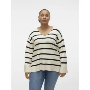 Pullover mit V-Ausschnitt Frau Vero Moda Csaba image-1