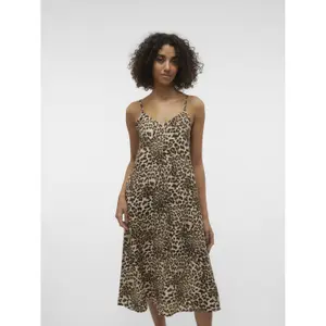 Midikleid aus Kalbsleder, Damen Vero Moda Josie image-3