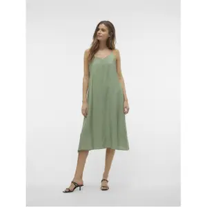 Midikleid aus Kalbsleder, Damen Vero Moda Josie image-1