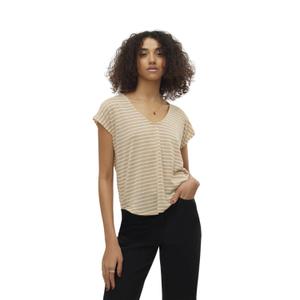 Dames-T-shirt met v-hals Vero Moda Vmgatja image-1