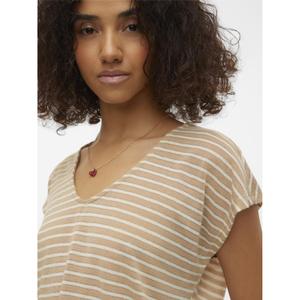 Dames-T-shirt met v-hals Vero Moda Vmgatja image-5