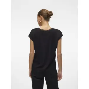 Damen Langarm-Spitzenoberteil Vero Moda Bella GA image-4