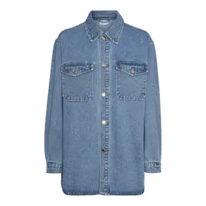 Oversize-Jeansjacke Damen Vero Moda Naya image-0