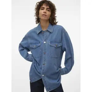 Oversize-Jeansjacke Damen Vero Moda Naya image-4
